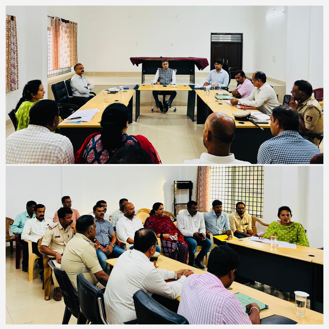 ವಿರಾಜಪೇಟೆ ಪುರಸಭೆ ವ್ಯಾಪ್ತಿಯ ರಸ್ತೆ ಅಭಿವೃದ್ಧಿಗೆ ಶಾಸಕರ ನೇತೃತ್ವದಲ್ಲಿ ಸಭೆ.